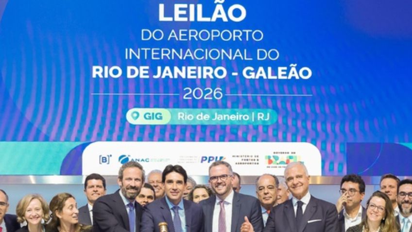 Aena vence leilão do Aeroporto do Galeão com lance de R$2,9 bilhões