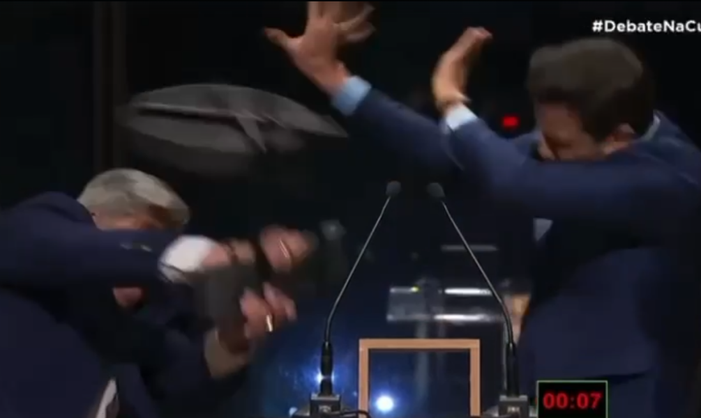 Acordo entre Marçal e Datena encerra processo por cadeirada em debate