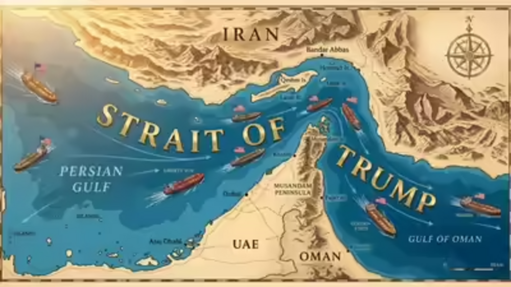 Presidente dos EUA reposta montagem de Ormuz como ‘Estreito de Trump’ 