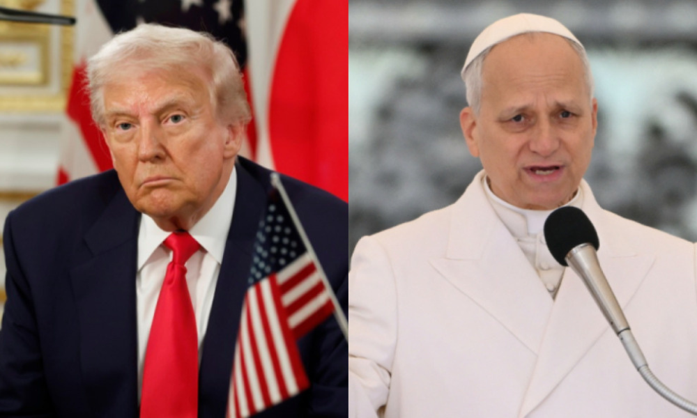 Trump diz que papa Leão XIV está ‘colocando muitos católicos em perigo’