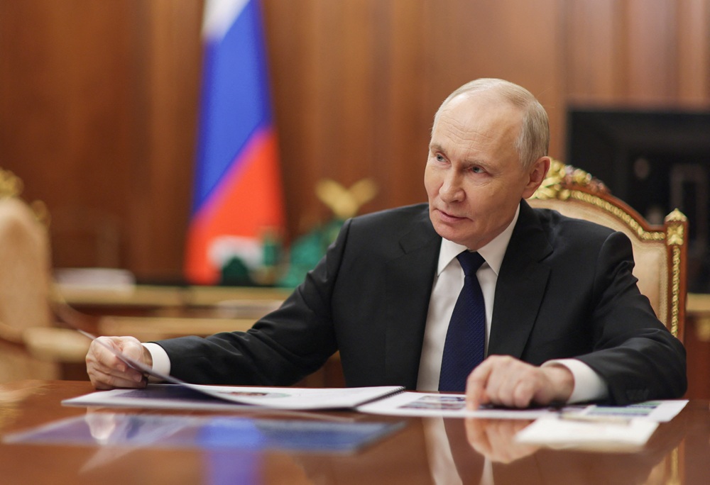 Putin diz enfrentar na Ucrânia uma ‘força agressiva’ apoiada pela Otan 