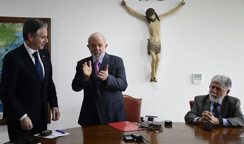EUA dizem que Blinken deixou claro a Lula que discorda de comparação sobre ação de Israel em Gaza