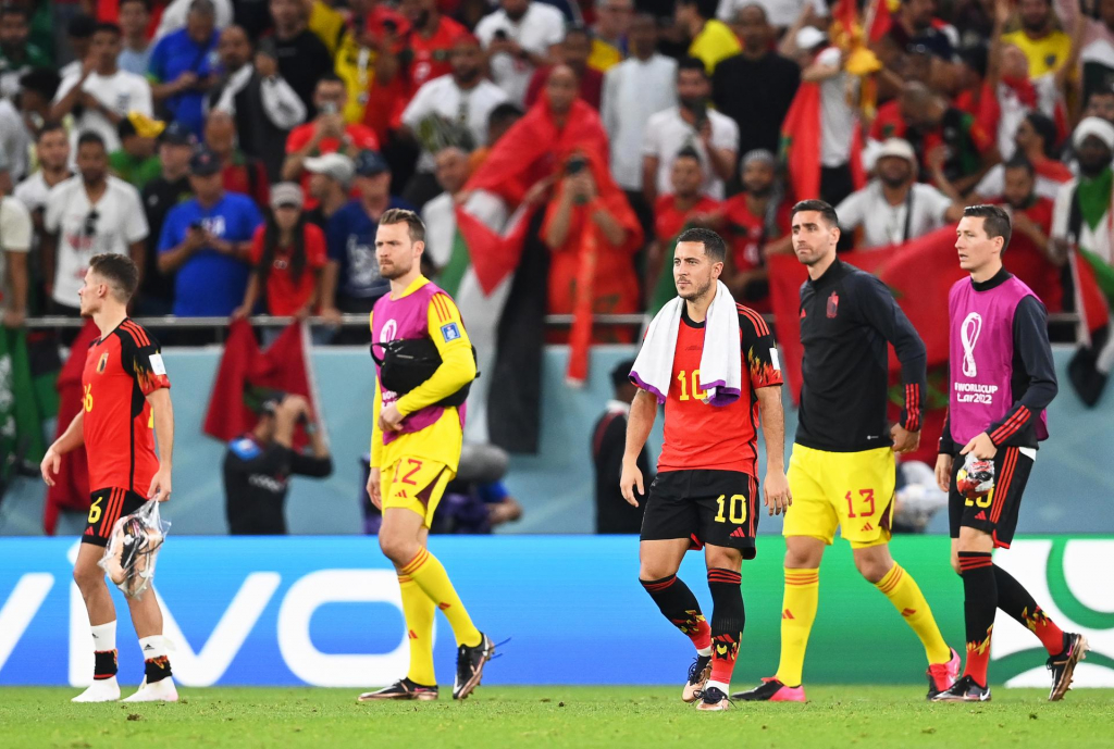 Hazard e Courtois negam rumores de briga na Bélgica: ‘Muita bobagem’