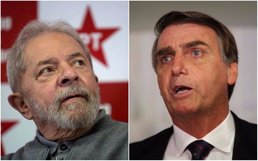 No primeiro turno, Lula soma 43% e Bolsonaro 37%, aponta PoderData