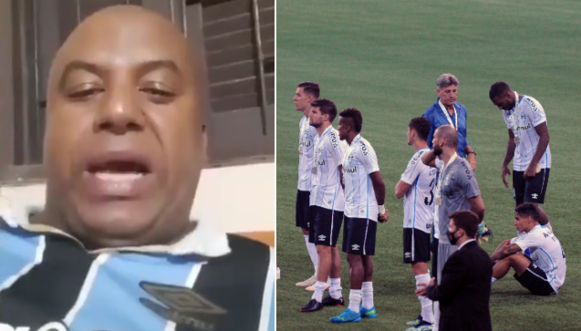 Pai de Jean Pyerre, do Grêmio, detona Renato Gaúcho após vice na Copa do Brasil: ‘Filho da p***’