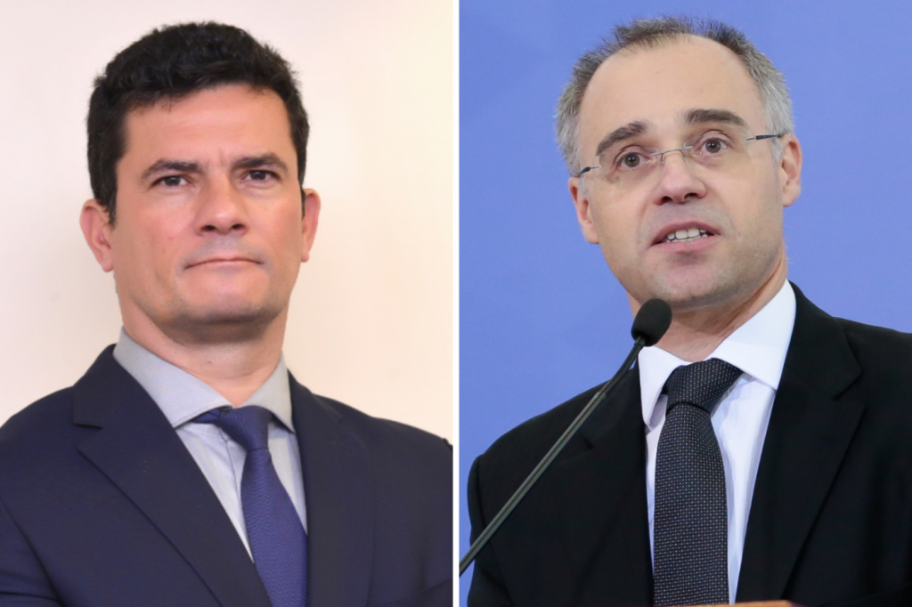 Sergio Moro e ministro André Mendonça discutem no Twitter por causa de Bolsonaro