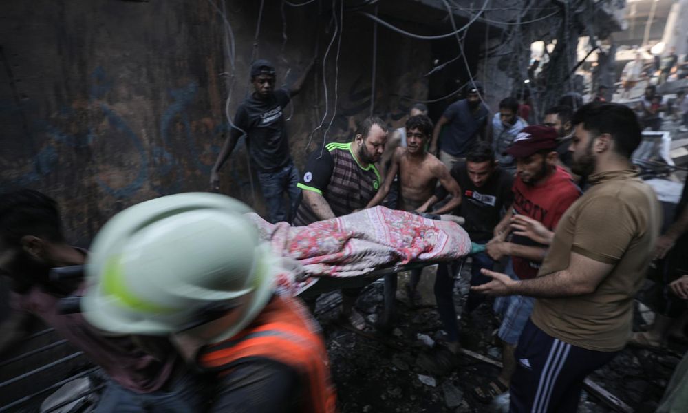 Número de mortos em Gaza e Israel sobe para mais de 2.600 em 6 dias de conflito