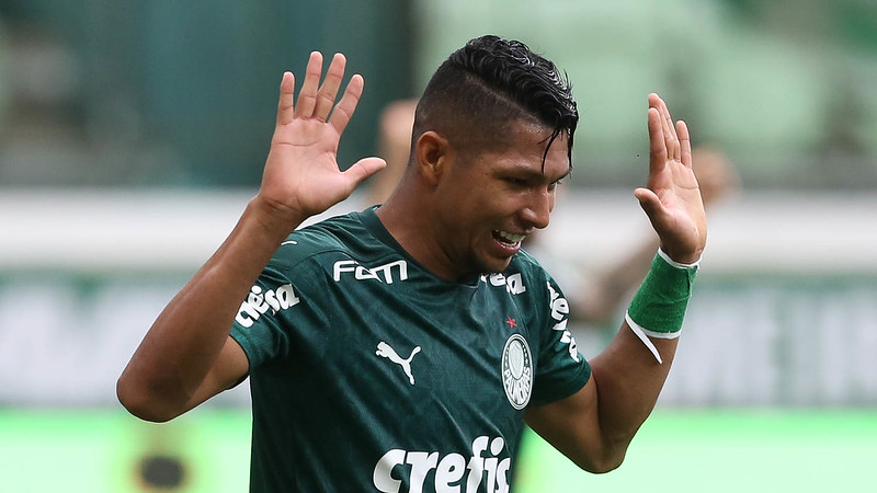 Com dois gols de Rony, Palmeiras vence o Athletico-PR
