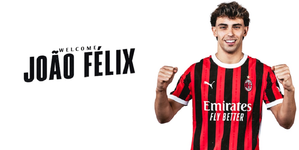 João Félix é emprestado ao Milan até o final da temporada 