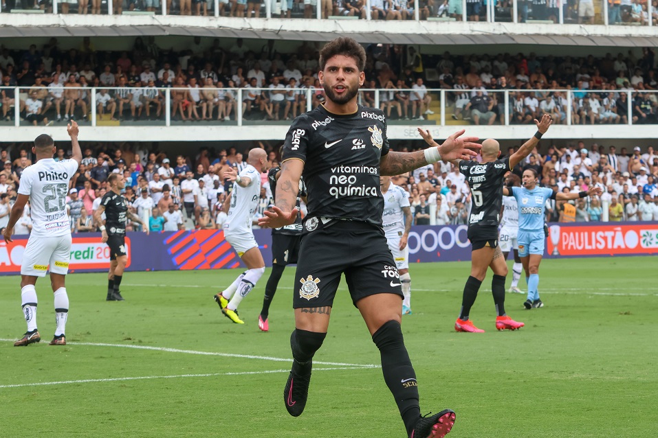 FPF divulga áudio do VAR no gol anulado de Yuri Alberto em Santos x Corinthians; confira