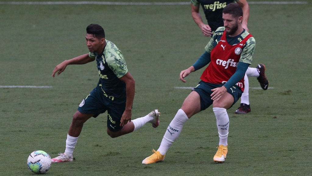 Com Luiz Adriano e Rony, Palmeiras retoma treinos visando a semifinal da Copa do Brasil