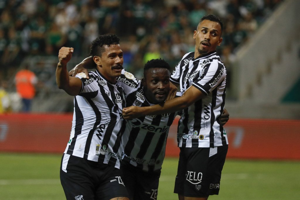 Ceará vence o Palmeiras por 3 a 2 fora de casa na estreia no Campeonato Brasileiro