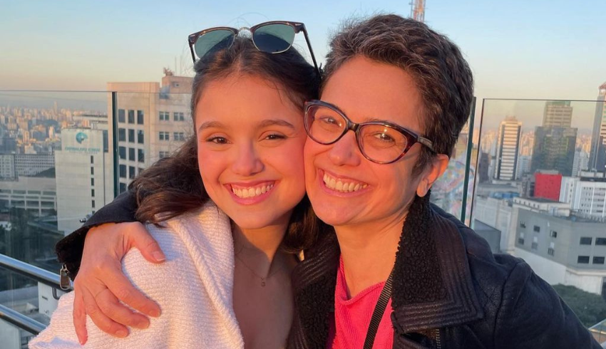 Filha de Sandra Annenberg revela reação da mãe quando ela se assumiu LGBTQIA+