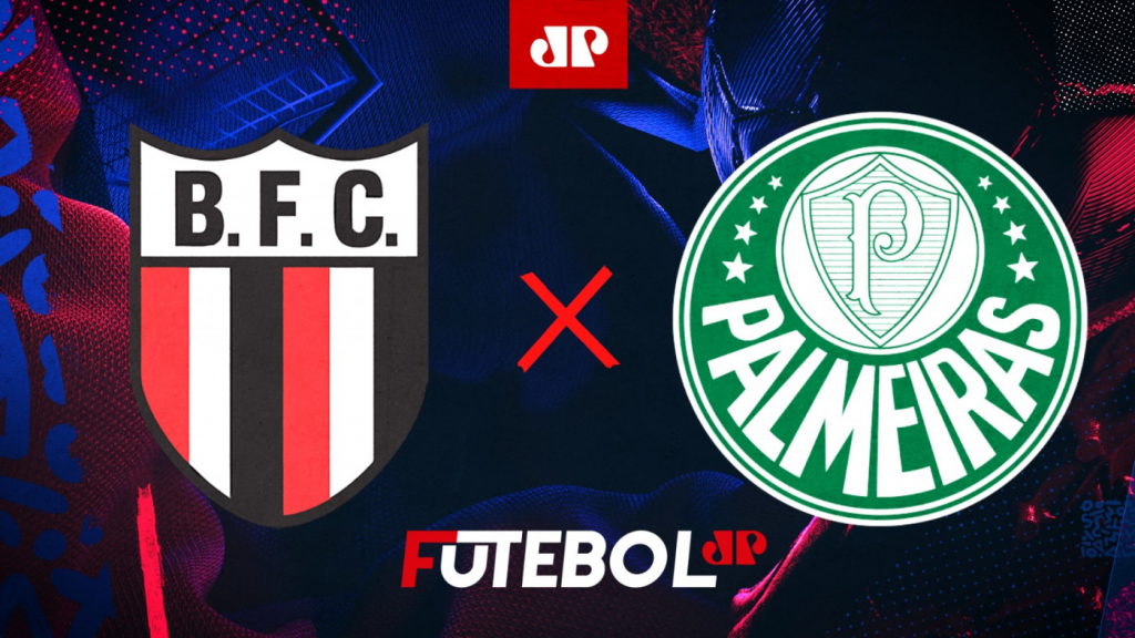 Acompanhe ao vivo jogo entre Botafogo SP e Palmeiras pela Jovem Pan