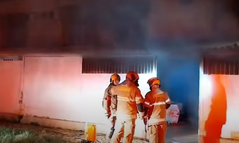 Incêndio deixa dois mortos em pousada no DF; homem é preso suspeito do crime