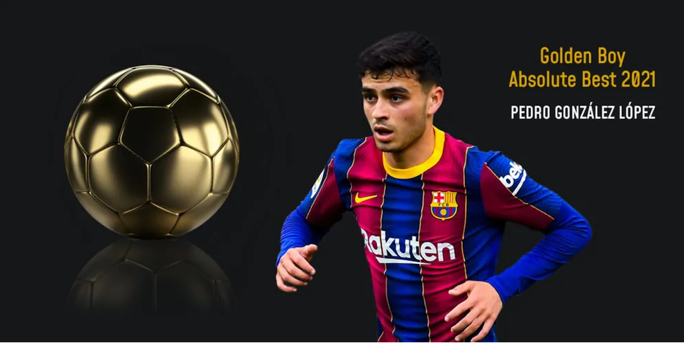Pedri, do Barcelona, repete feito de Messi e vence o prêmio Golden Boy de 2021