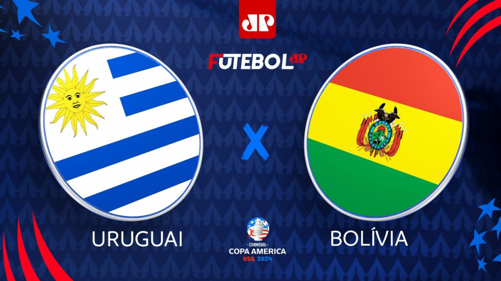 Uruguai x Bolívia: confira a transmissão da Jovem Pan ao vivo 
