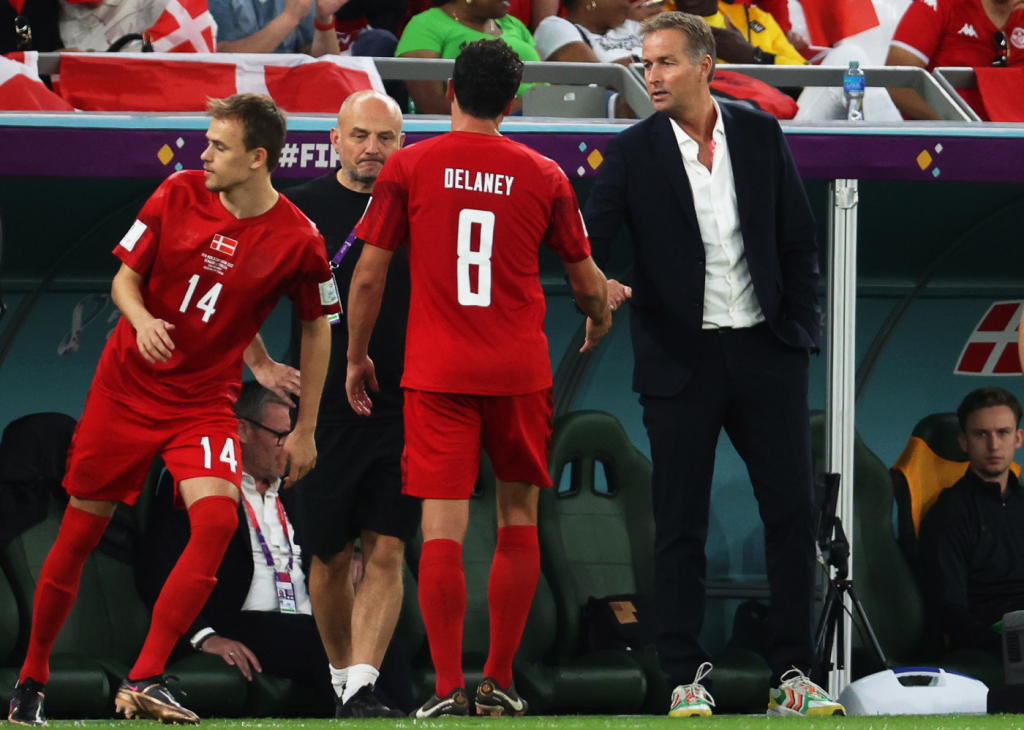 Dinamarca: Delaney tem lesão confirmada e está fora da Copa do Mundo