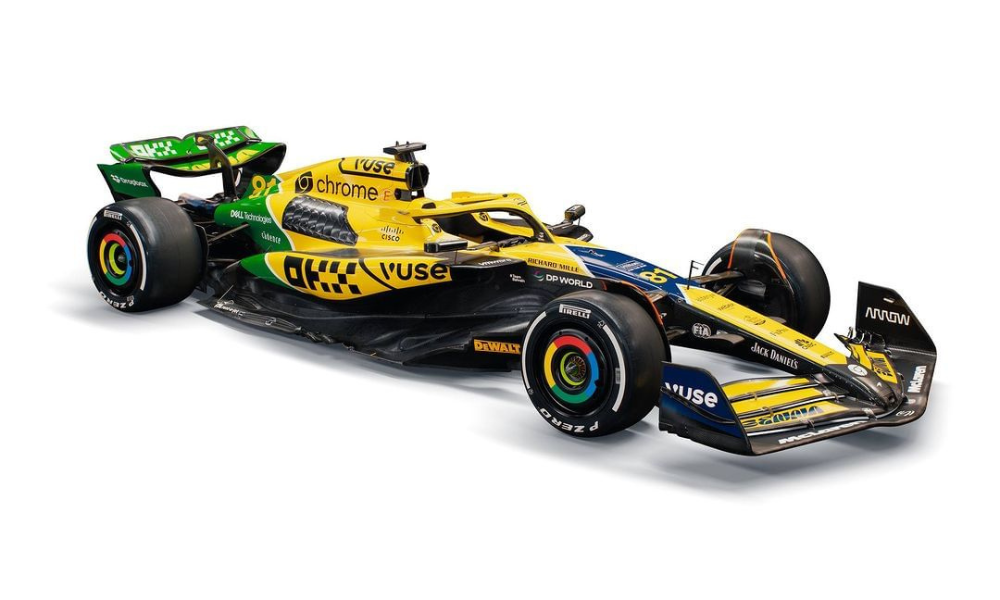 McLaren homenageia Senna e terá carro verde e amarelo no GP de Mônaco de F-1