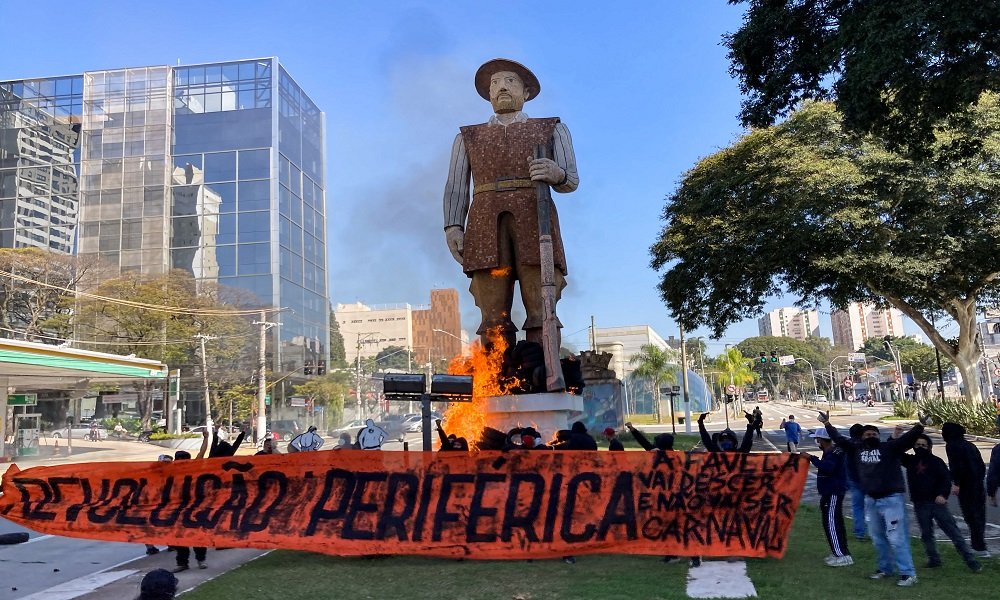 Defesa de homem preso por incendiar estátua de Borba Gato pede liberdade ao STJ