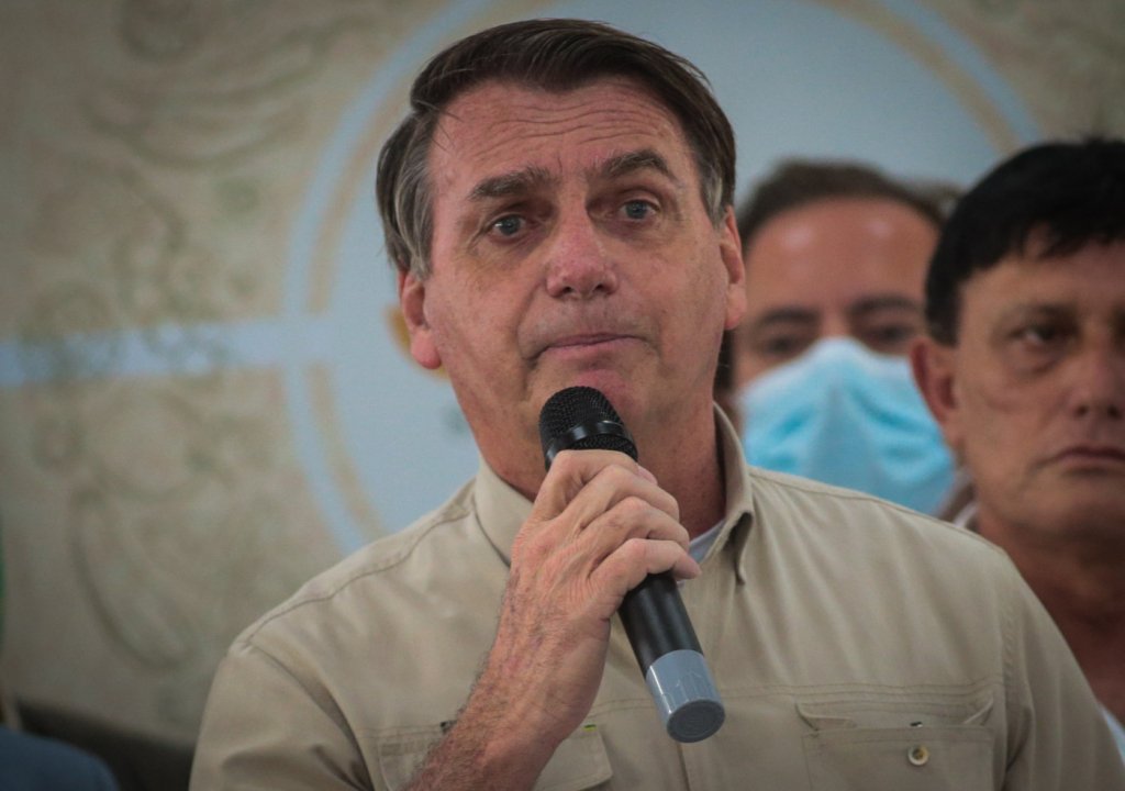 Em evento, Bolsonaro diz que seu governo ‘preserva a propriedade privada’