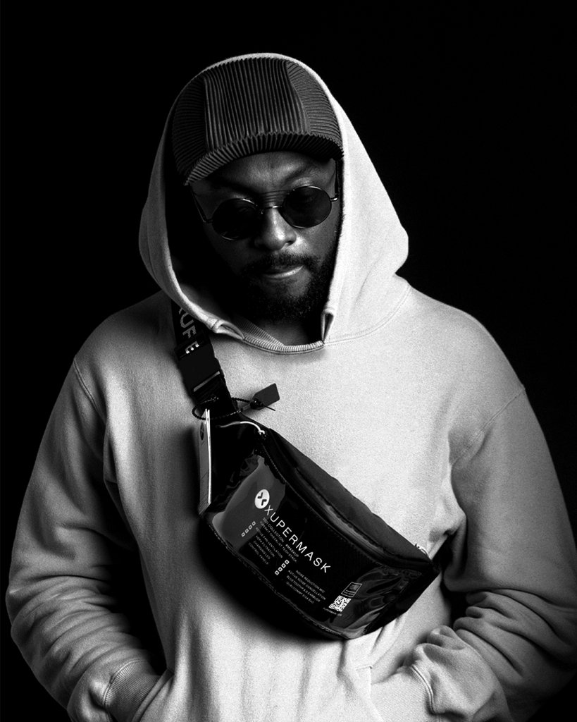 Rapper Will.i.am lança máscara contra Covid-19 com Bluetooth e microfone