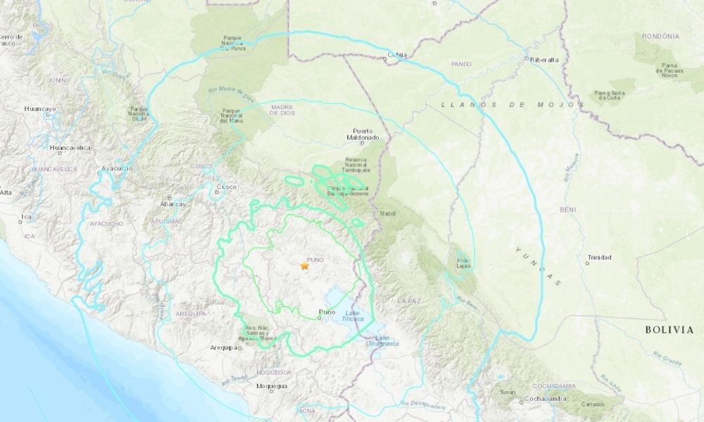 Terremoto de magnitude 7,2 atinge Peru; Bolívia também foi afetada