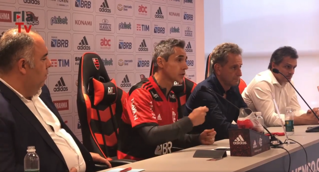Paulo Sousa é apresentado como novo técnico do Flamengo: ‘Oportunidade que eu não poderia deixar de ter’