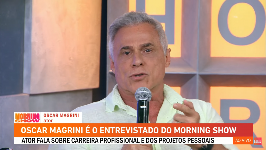 Oscar Magrini comenta onda de demissões na Globo e revela que já negou convite da ‘G Magazine’: ‘Tenho uma filha pequena’