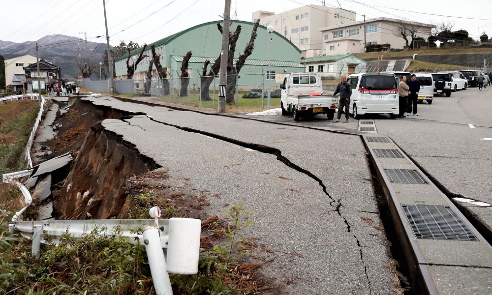 Japão entra em alerta de tsunami após terremoto de magnitude 7,6