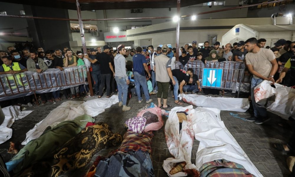 Israel divulga suposto áudio de membros do Hamas reconhecendo que foguetes do Jihad Islâmica atingiram hospital em Gaza