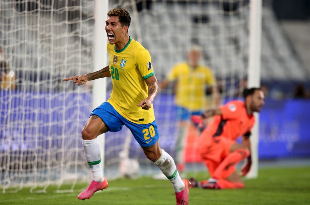 Copa América: Brasil marca no último minuto e vence de virada a Colômbia por 2 a 1