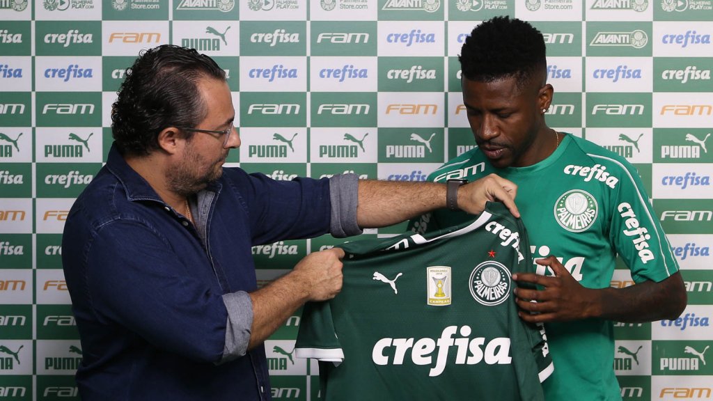 Palmeiras anuncia rescisão de contrato com meio-campista Ramires