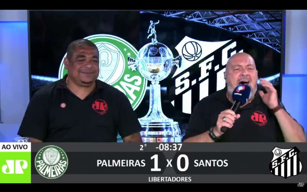 Transmissão da final da Libertadores na Jovem Pan alcança 1,97 milhão de espectadores no YouTube