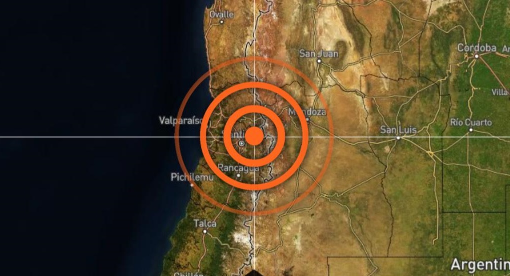 Terremoto de 5,6 graus é registrado no centro do Chile