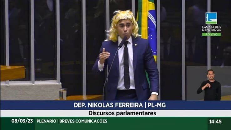 MPF pede que Mesa Diretora da Câmara investigue fala de Nikolas Ferreira: ‘Desrespeitosa e ofensiva’
