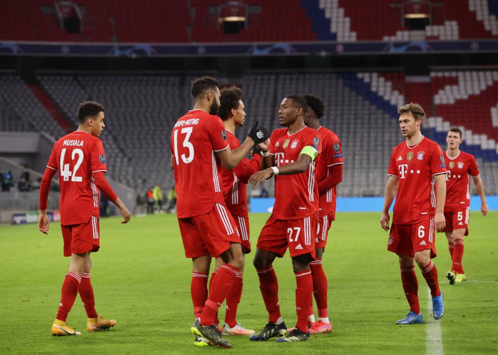 Bayern de Munique faz 2 a 1 na Lazio e se garante nas quartas da Liga dos Campeões