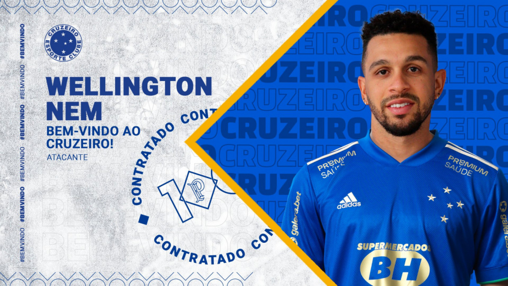 Cruzeiro anuncia a contratação de Wellington Nem antes de punição da Fifa