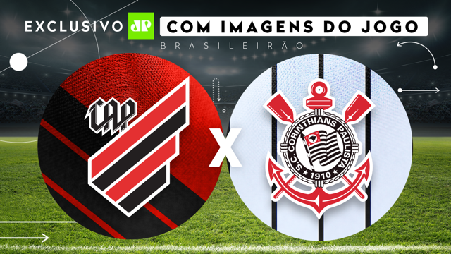 Jovem Pan transmitirá ao vivo e com imagens jogo entre Athletico-PR e Corinthians neste domingo