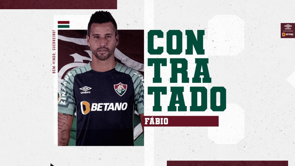 Fluminense oficializa contratação do goleiro Fábio, ex-Cruzeiro