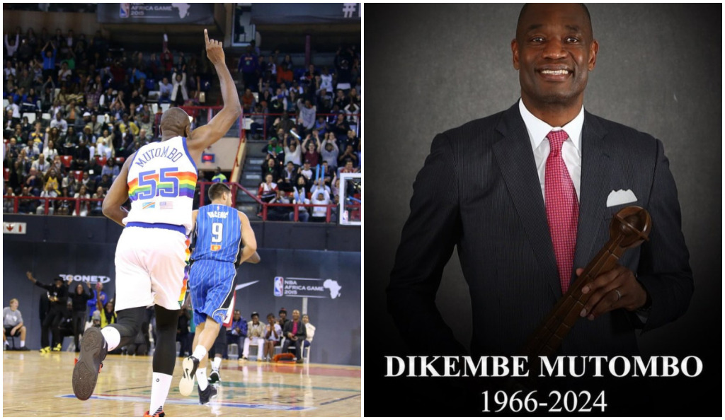 Dikembe Mutombo, lenda da NBA, morre aos 58 anos 