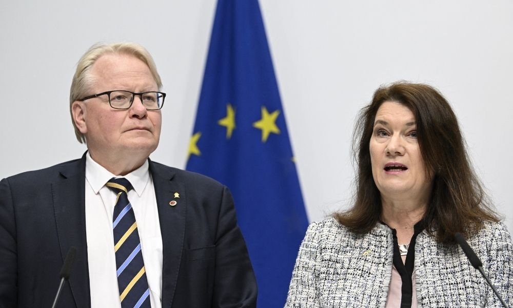 Suécia indica adesão à Otan e diz que ingresso ajudará a evitar ataque da Rússia