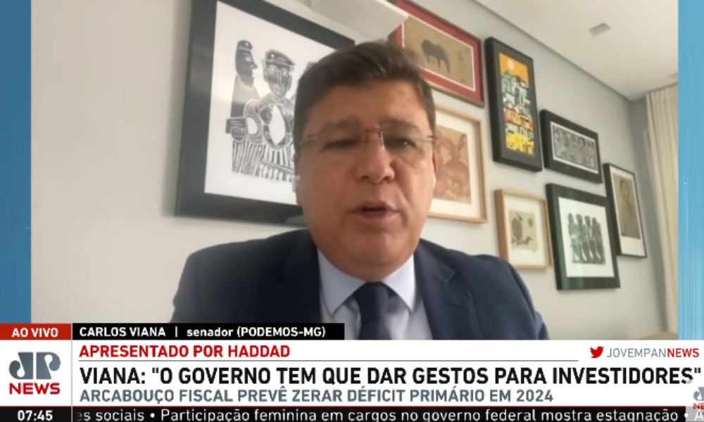 ‘Arcabouço fiscal como está hoje é inexequível e não vai trazer nada’, diz senador Carlos Viana