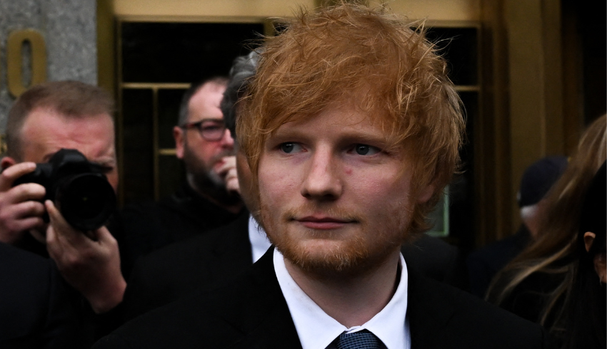 Ed Sheeran vence batalha judicial na qual foi acusado de plágio por ‘Thinking Out Loud’