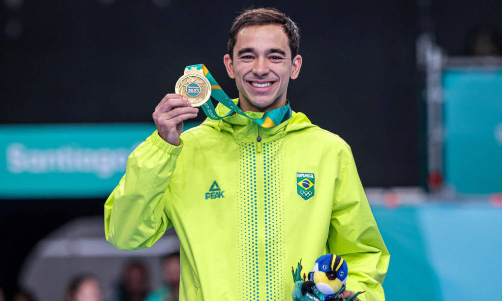 Hugo Calderano conquista ouro nos Jogos Pan-Americanos