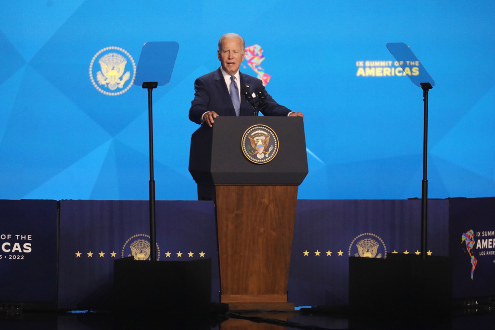 Biden anuncia parceria das Américas para prosperidade econômica