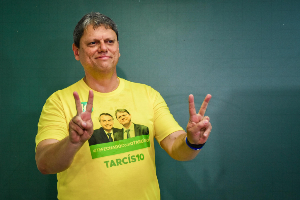 Tarcísio Gomes de Freitas é eleito governador de São Paulo