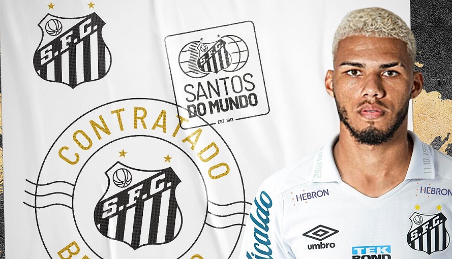 Santos oficializa chegada de lateral-direito Nathan e ‘estreia’ na janela de transferências 