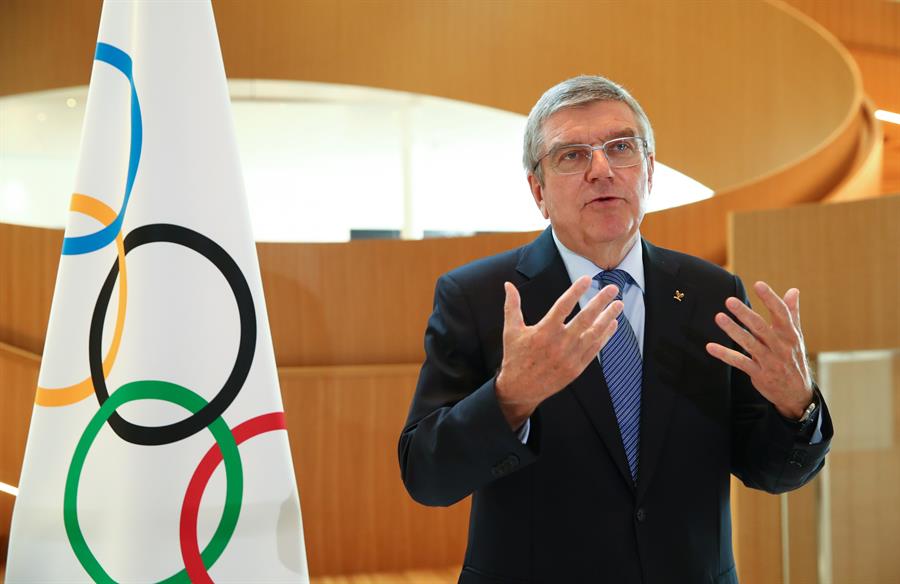 Presidente do COI: ‘Vacina não será obrigatória para atletas disputarem a Olimpíada’