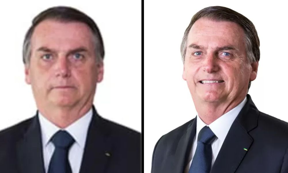 Campanha de Bolsonaro pede ao TSE troca da foto da urna para uma em que ele está sorrindo